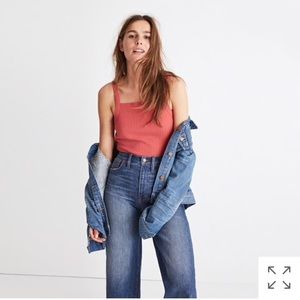 Madewell square-neck tank bodysuit